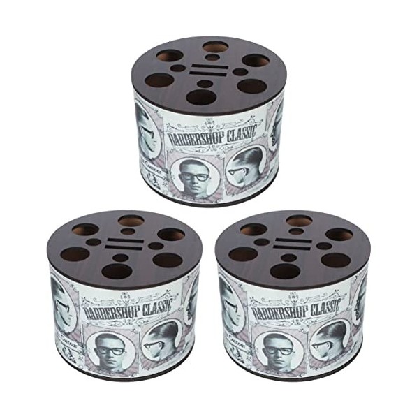 FRCOLOR Support De Bureau 2 Pièces Prise De De Coiffure Organisateur De Stockage De Maquillage Présentoir De Table Organisate