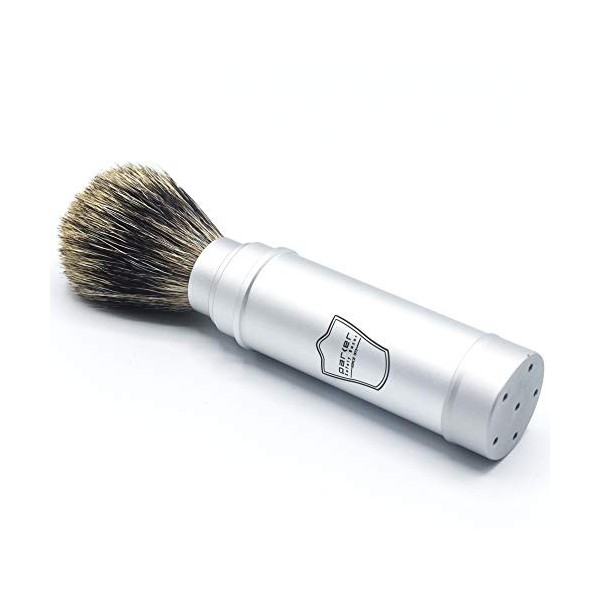 Parker Safety Razor Full Size Voyage Blaireau Avec Soies Blaireau pur