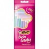 BIC - Lot de 8 Rasoirs Jetables pour Femmes - Une Peau Douce et Lisse en un Clin dŒil - Lot De 4