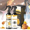 DINNIWIKL Beeswachs Holz Polier Spray, Bienenwachs Holz Polierspray, Natural Micro-Molecularized Beeswax Spray, Beeswax Wood 