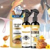 DINNIWIKL Beeswachs Holz Polier Spray, Bienenwachs Holz Polierspray, Natural Micro-Molecularized Beeswax Spray, Beeswax Wood 