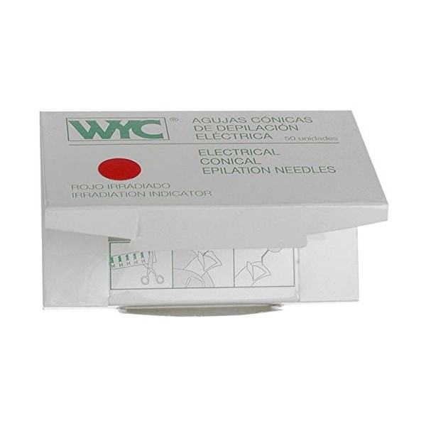 WYC Aiguille dépilation conique, n. 0,5-50 unités