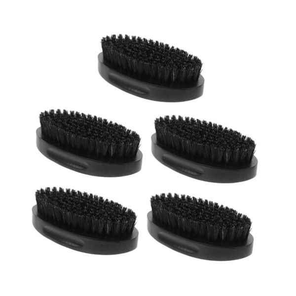 ABOOFAN 5 Pièces Brosse Coiffante Anti Pellicules Barbe Brosse À Barbe Pour Hommes Brosse Pour Hommes Brosse À Barbe Chauffée