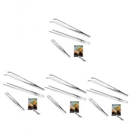 CLISPEED 12 Pièces Pince À Épiler Pince À Épiler De Précision Pince À Épiler En Métal Pince À Épiler De Précision Pour Le Tra