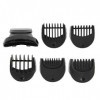 Tête de Tondeuse pour Homme, Tête de Tondeuse pour Rasoir électrique 5pcs Guide Comb Trimming Set Fit pour Braun Series 3