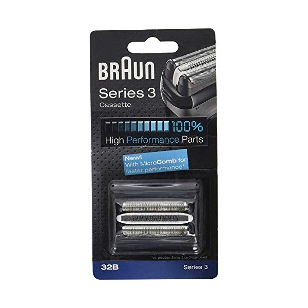 Braun 32B Series3 Cassette cartouche grille/bloc-couteaux Compatible 32s