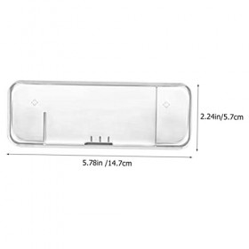 FRCOLOR 40 Pièces Boîte De Rangement De Rasoir Récipient Transparent Rasoir En Plastique Conteneurs En Plastique Transparent 