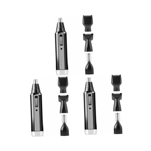 FOMIYES 2 Pièces 4 Tondeuses À Raser En Acier Inoxydable Rasoir Mericle מכונת גילוח Tondeuse À Cheveux Professionnelle Hommes