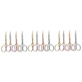 Beavorty 12 Pièces Ciseaux De Toilettage Tondeuses De Toilettage Ciseaux Pour Le Visage Ciseaux En Acier Inoxydable Ciseaux D