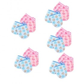 minkissy 10 Paires De Gants De Bain Mitaines Gants De Nettoyage Gants De Bain En Coton Gant De Gommage De La Peau Mitaines Ex