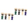FOMIYES 12 Pcs Mousse Blaireau Hommes Peignes Pour Cheveux Hommes Peignes Pour Cheveux Blaireaux Pour Hommes Barbe Brosse À C