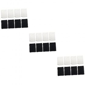 Beavorty 24 Pièces Gants Démaquillants En Fibres Nettoyant Visage Éponges Pour Le Nettoyage Du Maquillage Gant Du Visage Serv