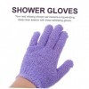 FRCOLOR 60 Pièces Gants De Bain À Cinq Doigts Gommages Épurateur De Bain Pour Le Corps Gommages Pour Femmes Éponges Pour Le N