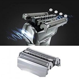 KLKNE Lot de 3 têtes de rasoir électrique de rechange pour rasoir série 7 70S 720S 790CC 760CC 765C 795CC 9565 9585 7840S Arg