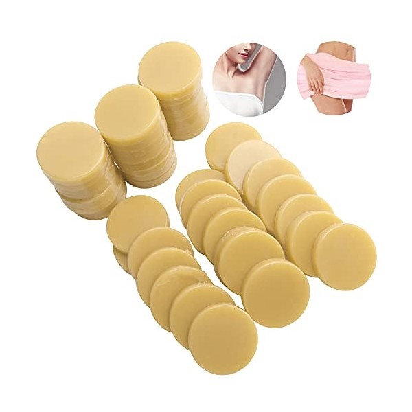 Épilation Professionnelle Cire Dure Unisexe Cheveux pour Visage Sourcils Aisselles Bras Poitrine Cire Dépilatoire 1000g Aloè