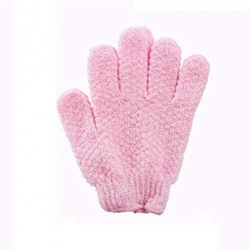 Gyj&mmm Serviette de Bain Exfoliante Gants Pratique récurage à Cinq Doigts de ménage Bain Scrubbing Retour Exfoliant Serviett