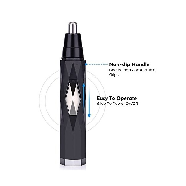 Nose Hair Trimmer For Ears Finisher Men Femme - Tondeuse Du Nez Oreilles Électrique, Tondeuse à Barbe Nez Sourcils, Tondeuse 