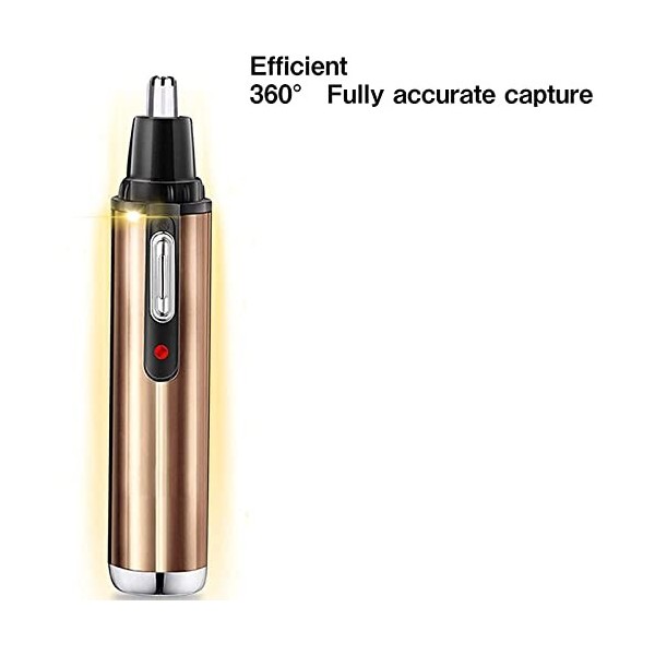 Nose Hair Trimmer For Men And Ears Finisher Men - Tondeuse à Barbe Nez Sourcils, Tondeuse Du Nez Oreilles électrique Oreille,