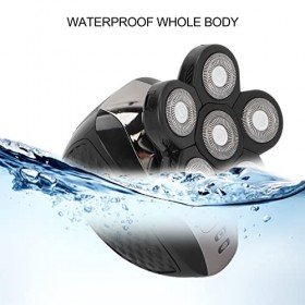 Rasoir électrique, brosse de nettoyage de surface lisse ergonomique 600mAh Kit de toilettage pour rasoir à batterie Voyant de