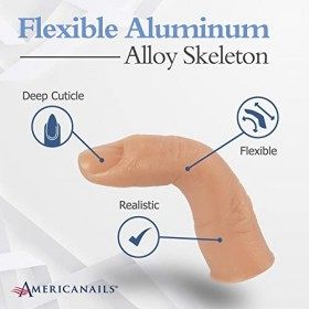 Americanails RealisTech Ultra LifeLike Doigt dentraînement en silicone