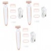 minkissy 3 Ensembles Épilateur Aisselles Maquina De Afeitar Tondeuse À Sourcils Machines À Raser Pour Hommes Outils Pour Homm