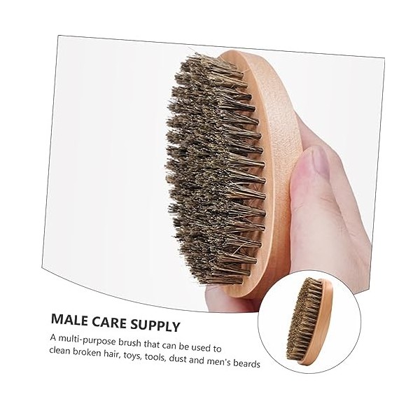 minkissy 10 Pièces Brosse À Barbe Kit De Beauté Costumes Pour Hommes Accessoires De Voyage Peigne À Barbe Portable Brosse À M