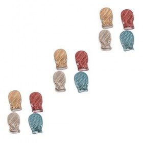 FOMIYES 12 Pièces Gants sans Doigts Gants De Bain Gant pour Exfoliant Gant De Douche Gommage Gants Exfoliants pour Le Corps S