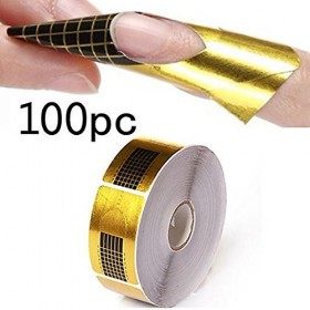 Demiawaking - 100&nbsp;modules pour extensions d’ongles - Nail Art - Gel UV acrylique