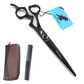 EVANEM Ciseaux de coiffeur de 7,0 pouces, ciseaux de coupe de cheveux japonais professionnels 440c, ciseaux de coiffure for s