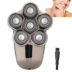 Rasoir de Tête électrique, Rasoir de Tête électrique Lavable LCD Hommes Chauves Tête Lame Rasoir Gentleman Tondeuse à Barbe