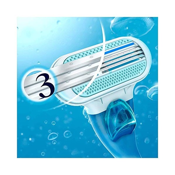 Gillette Venus Smooth Lot de 12 lames de rasoir avec bande hydratante