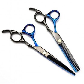 KOAIEZ Kit De Ciseaux De Coupe De Cheveux Professionnel, Ciseaux De Coiffure De Salon De Coiffure Multifonctionnels Ciseaux 