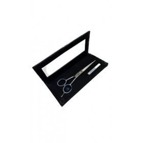 Ciseaux à cheveux | Ciseaux à cheveux professionnels KEEN 6.5" | Ciseaux avec support amovible et vis réglable | Équipée dun