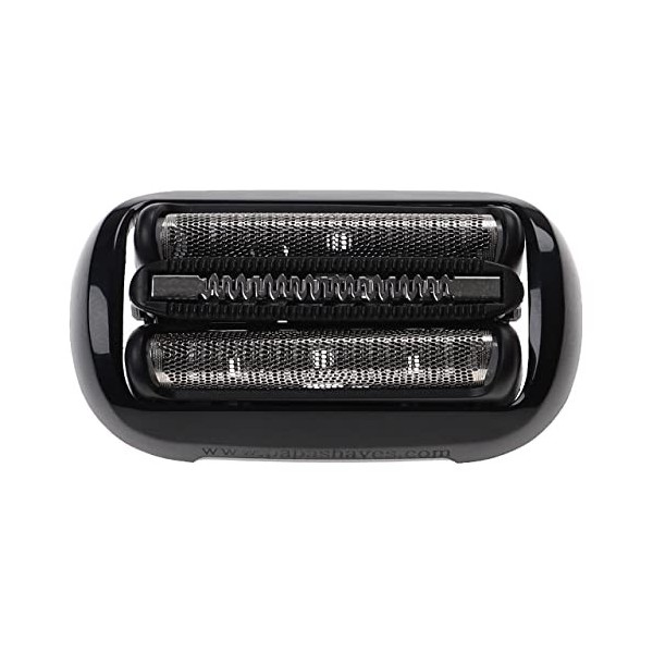 vhbw Tête de rasage 1x grille de rasoir, 1x lame de tondeuse compatible avec Braun 50-M1000s, 50-M1200s, 50-M1300s rasoir, 