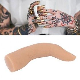 Tatouage Pratique Doigt Doux Modèle De Formation Des Ongles Professionnel Mannequin Doigt Silicone Flexible Pliable Faux Nail