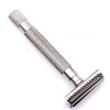 Parker Safety Razor Rasoir de sécurité semi-incliné de qualité supérieure - Or rose