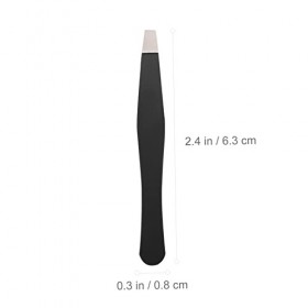 DOITOOL 32 Pcs Pinces À Sourcils Outils Extension De La Pointe Incarnée Outil À Sourcils En Acier À La Maison Pince À Épiler 