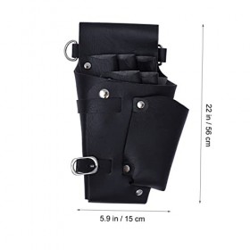 POPETPOP 3 Pcs Fanny Pack À Ciseaux Outils De Barbier Ceinture Pinceau De Maquillage À Cisailles Porte-Ciseaux Pour Coiffeurs