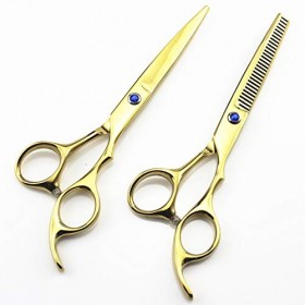 Ciseaux de coupe de cheveux, ensemble de ciseaux à cheveux professionnels de 6 pouces, ciseaux de coupe, ciseaux amincissants...