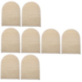 Beavorty 8 Pièces Gants De Luffa Épurateur De Nettoyage Épurateur De Bain Pour Le Nettoyage Gants De Bain Exfoliants Serviett