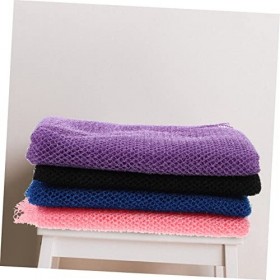 minkissy 16 Pièces Filet De Bain Brosse Pour La Peau De Douche Chiffon Exfoliant Gant De Toilette Pour La Salle De Bain Épong