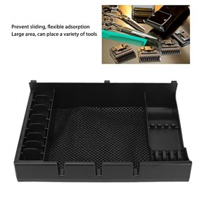 Organisateur de Fournitures de Rasage avec Conception Compartimentée, Grande capacité, Antidérapant pour Salle de Bain