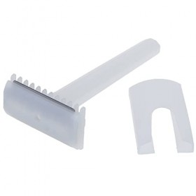 KOOKYY Rasoirs pour Hommes Rasoir Rasoir Double Bord Femelle Corps Garniture Rasoir Salle De Bains 1 PCS Sécurité Jetable Méd