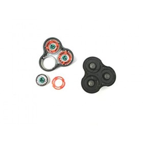 MAXBUS Ultra-Sharp Replacement S9000 Shaving Head for RQ10 RQ12 RQ12+ SH90 SH70 Series Sensotouch 3D Shavers