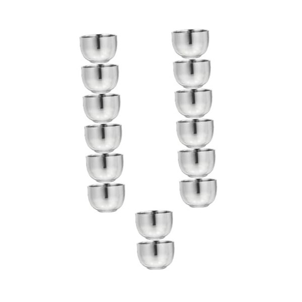 POPETPOP 6 Pièces Bol De À Raser Bol De Rasage Pour Hommes Tasse De Rasage Lisse Bol À Mousse Bol De Rasage De Barbier Bol De