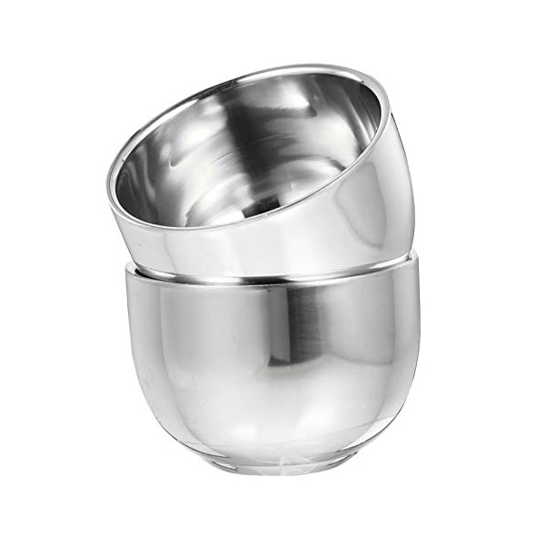 POPETPOP 6 Pièces Bol De À Raser Bol De Rasage Pour Hommes Tasse De Rasage Lisse Bol À Mousse Bol De Rasage De Barbier Bol De