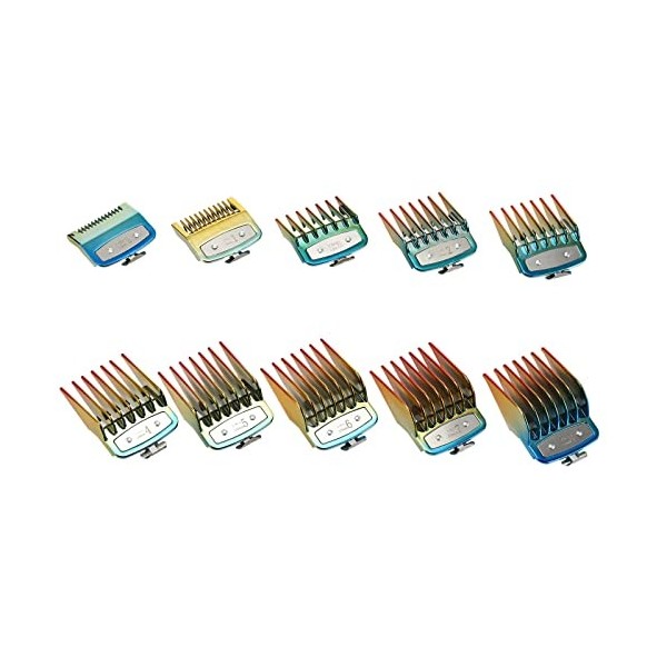 Layhou Lot de 10 peignes de rechange pour tondeuse électrique Wahl 1,5 mm-25 mm