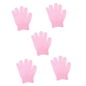 ABOOFAN 50 Pièces Gants De Bain À Cinq Doigts Gommage Corporel Pour Femme Gant De Gommage Pour Le Corps Gant Exfoliant Gants 
