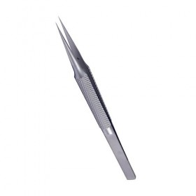 Angoily 2 Pièces Pince À Épiler À Grappes De Cils Pince À Épiler Coudée Pince À Cils Réparation De Bijoux Pince À Épiler Poin