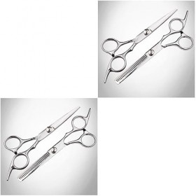 FRCOLOR 2 Pièces Tondeuses Professionnelles Pour Barbiers Tondeuses De Barbier Professionnelles Ciseaux En Acier Inoxydable C